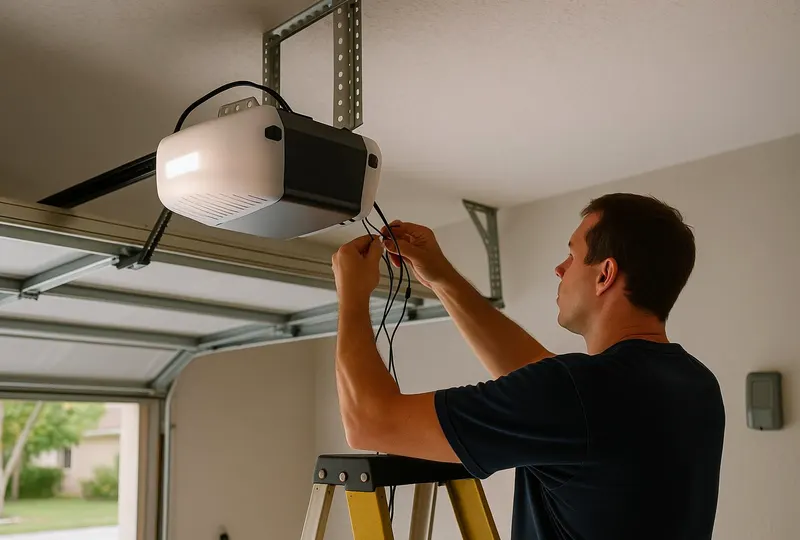 Garage Door Spring Repair in Avon Park